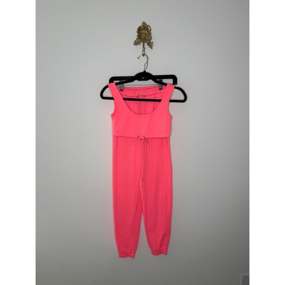 Club Exx Fairy Flurry Sweatshirt Drawstring Tank Crop Top and Pants Set
